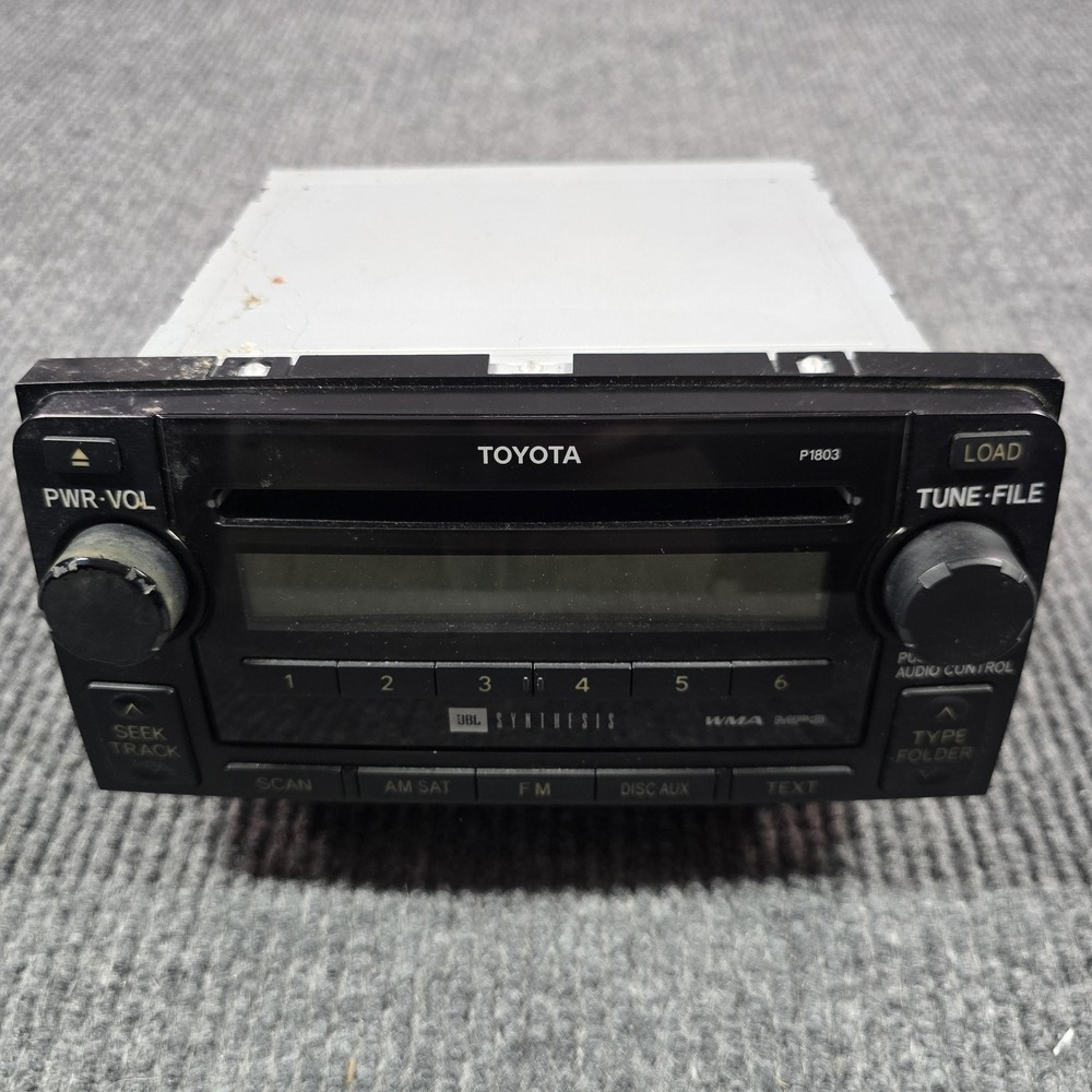 03-09 Toyota 4Runner JBL SYNTHESIS Radio Unit 86120-35340 NOT TESTED‎